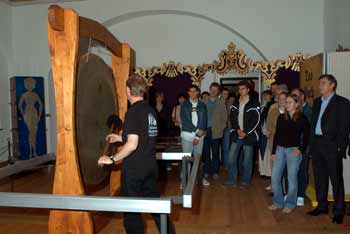 Schlossf&uuml;hrung im Marvelli-Ausstellungsraum